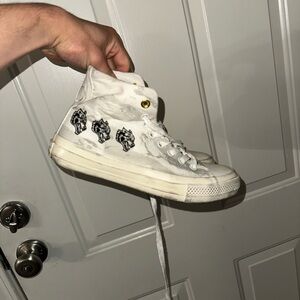 Darc Sport White High-Top Athletic Shoes